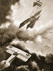 Ralph Newton Adams kapitány, Vernon főhadnaggyal megfigyelőként és Dirk Cloete hadnagy hat ellenséges gépet támadott meg, amelyek közül kettőt leromboltak, a többit pedig elűzték.